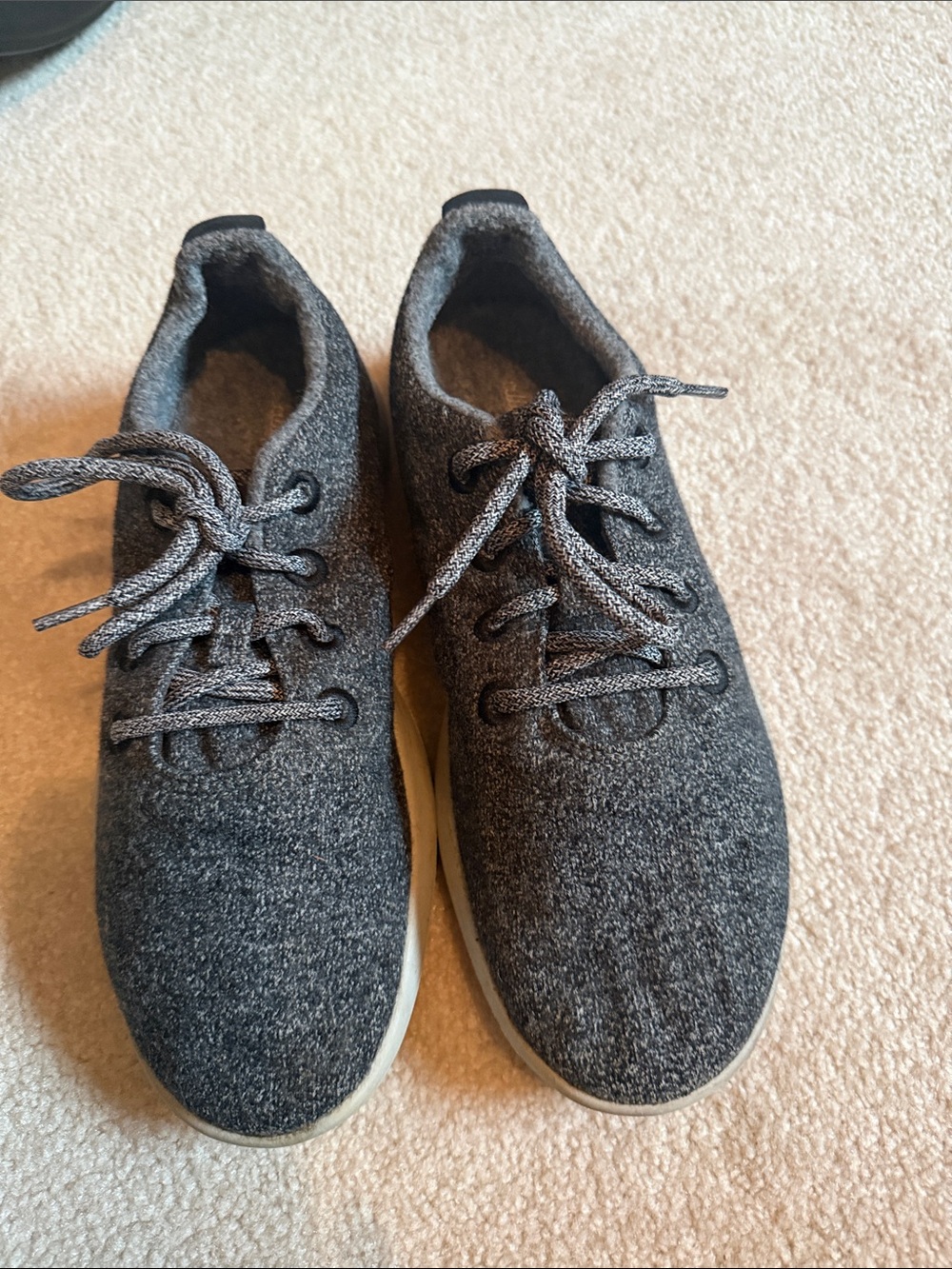 allbirds Men's Gray Wool Runners